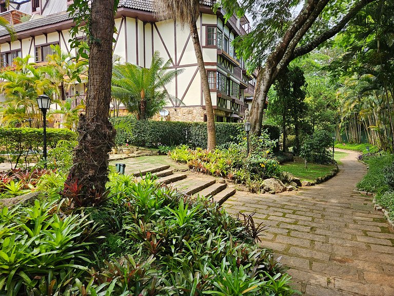 Apartment of the Lake in Itaipava, complete condo