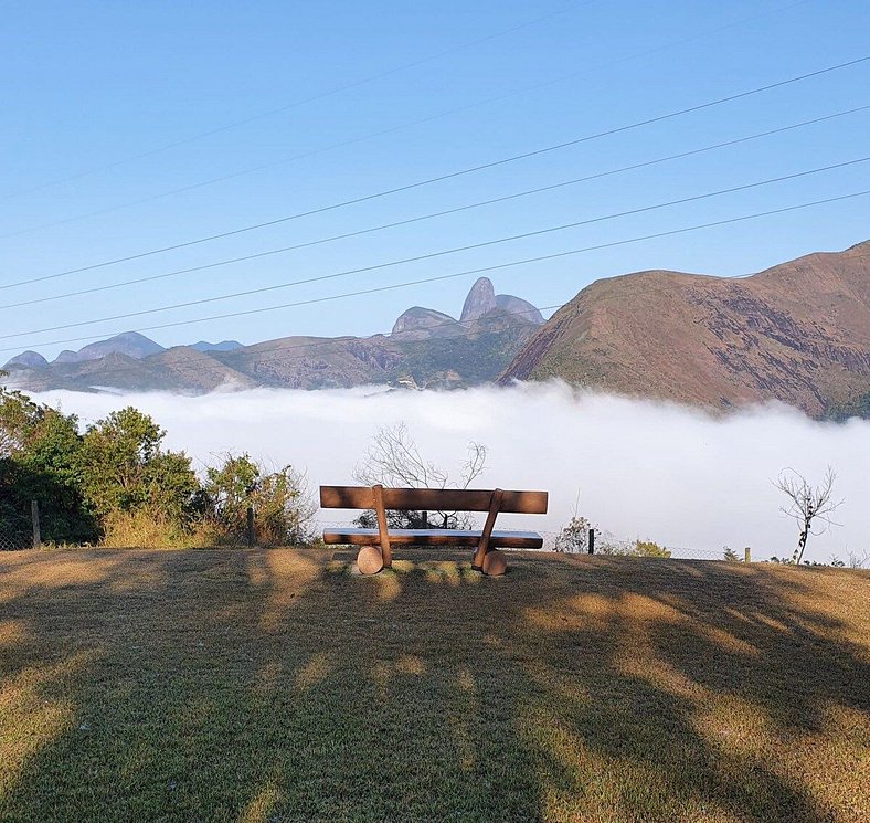 Casa do Alto Itaipava, 3 suítes, piscina com hidro aquecida