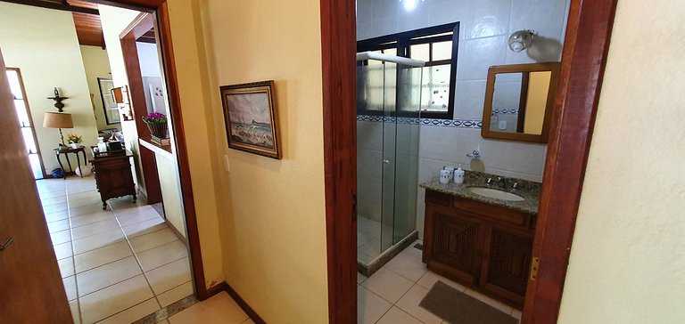 Casa Família em Itaipava, piscina cercada, hidro