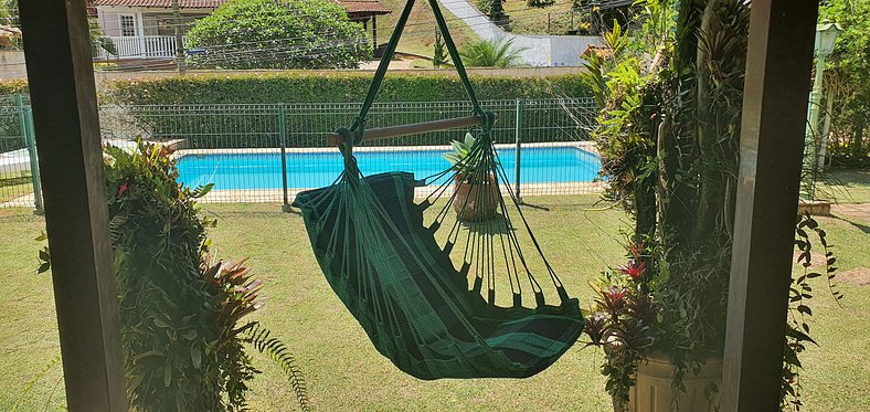 Casa Família em Itaipava, piscina cercada, hidro