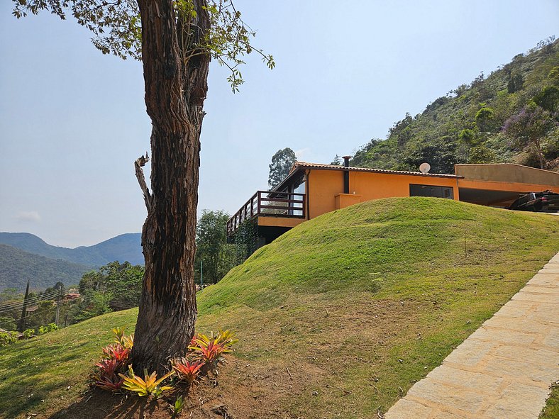 Casa Pellicano no Vale do Cuiabá, vista incrível