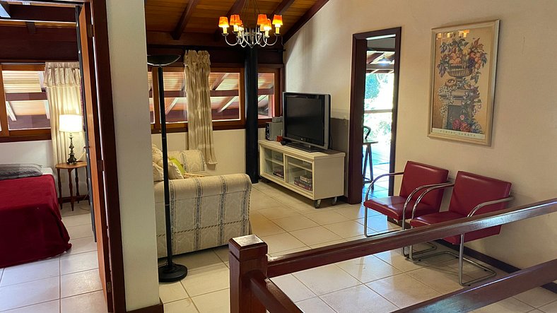 Casakor, beautiful villa in Itaipava, 4 bedrooms, pool, tenn