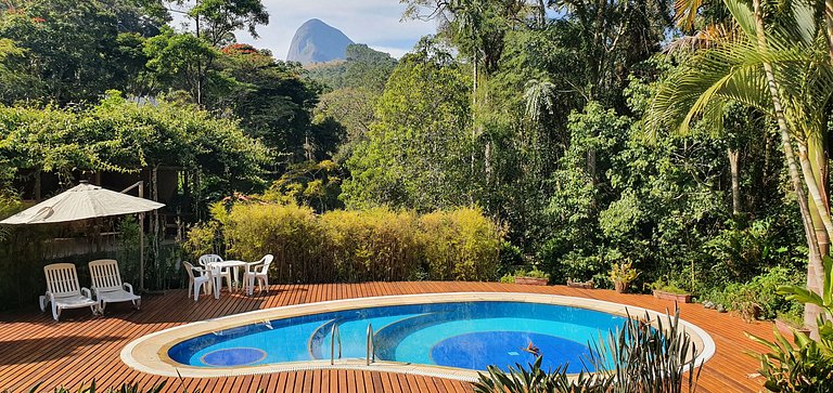 Casakor Cuiabá Itaipava, Linda, 4 quartos, piscina, muito ve