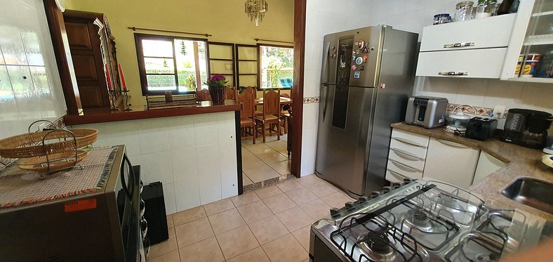 Family House in Itaipava, Rio de Janeiro, 3 bedrooms, swimmi