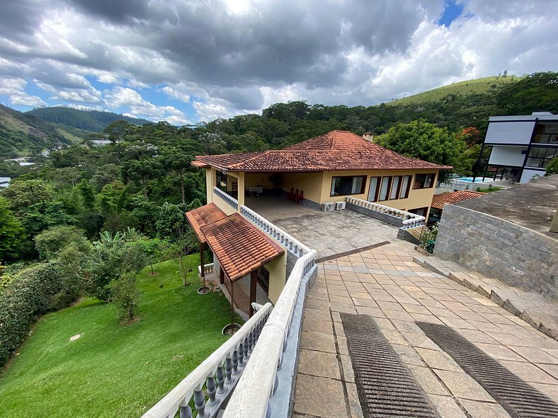 Mansão em condomínio em Itaipava, 7 quartos, piscina, 2 área