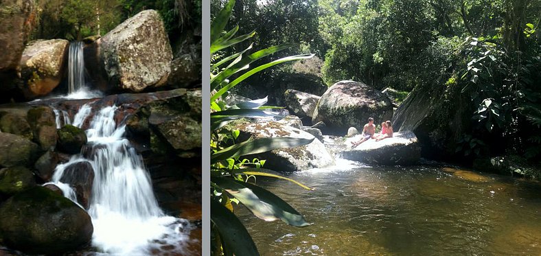 Reserva da Fronteira, Casa Parque de Temporada em Itaipava